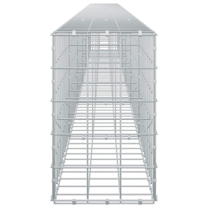 vidaXL Gabion with 5 mm Wire and 10x10 cm Mesh 600x30x50 cm 4