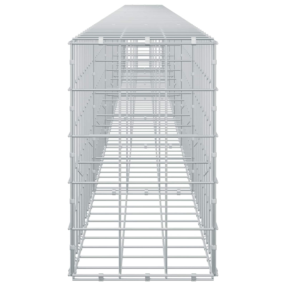 vidaXL Gabion with 5 mm Wire and 10x10 cm Mesh 650x30x50 cm 4