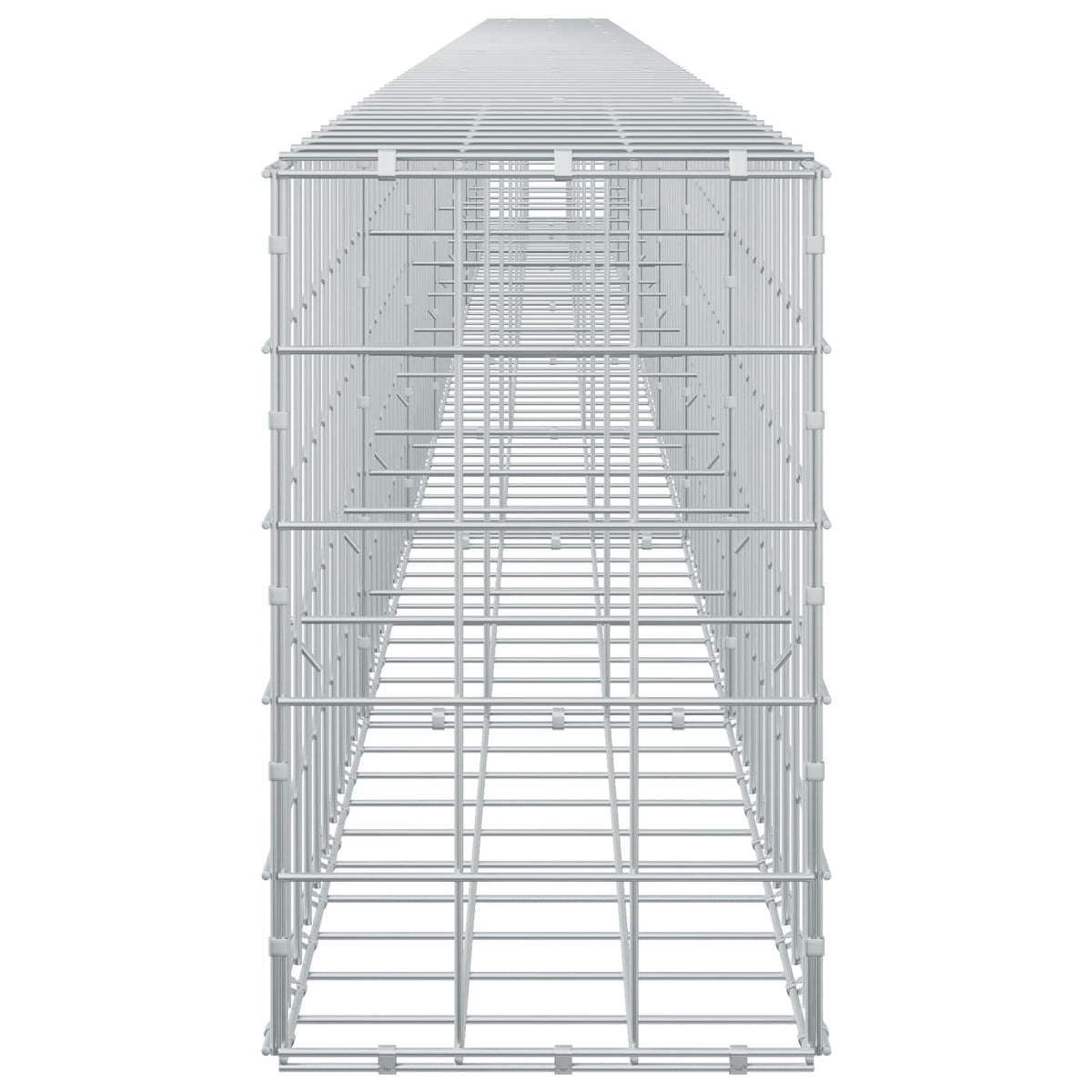 vidaXL Gabion with 5 mm Wire and 10x10 cm Mesh 750x30x50 cm 4