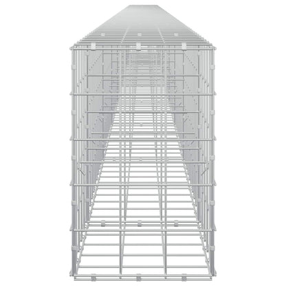 vidaXL Gabion with 5 mm Wire and 10x10 cm Mesh 850x30x50 cm 4