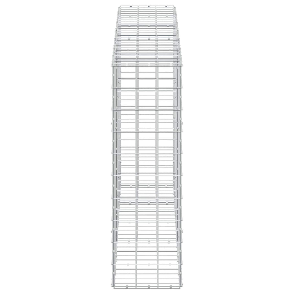 vidaXL Gabion with 5 mm Wire and 10x10 cm Mesh 250x30x100 cm 4