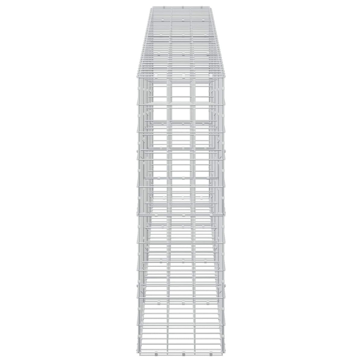 vidaXL Gabion with 5 mm Wire and 10x10 cm Mesh 400x30x100 cm 4