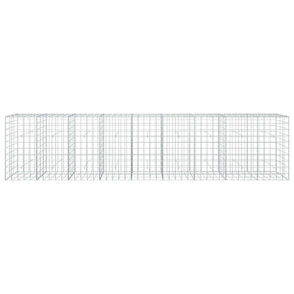 vidaXL Gabion with 5 mm Wire and 10x10 cm Mesh 450x30x100 cm 3