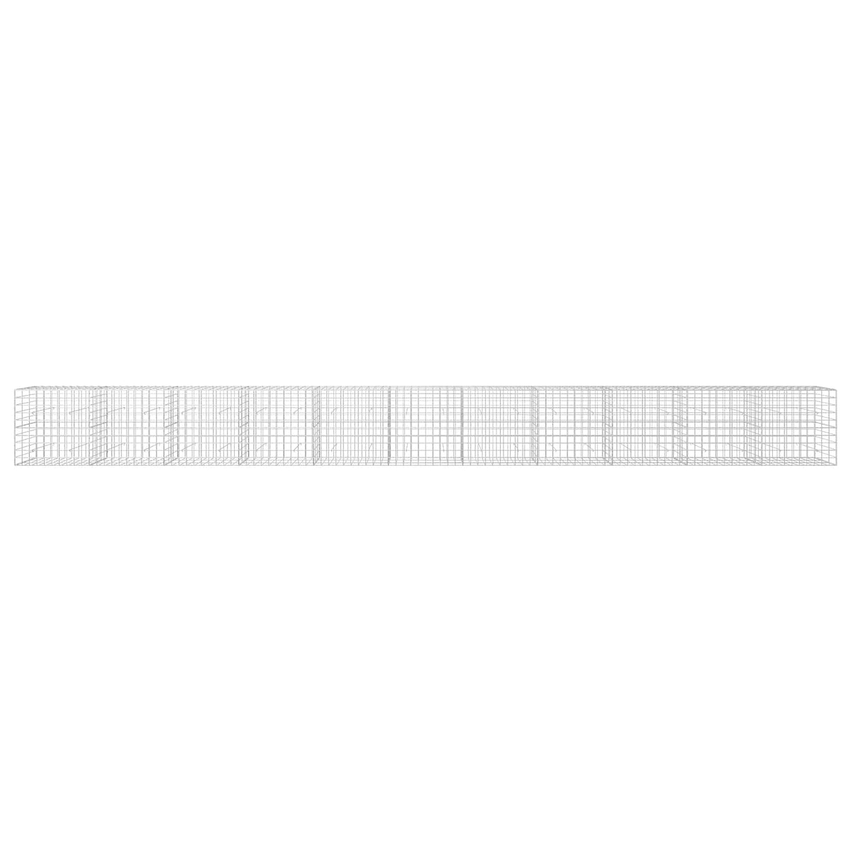 Gabion with 5 mm Wire and 10x10 cm Mesh 1050x30x100 cm 1100 cm