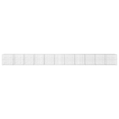 Gabion with 5 mm Wire and 10x10 cm Mesh 1050x30x100 cm 1100 cm