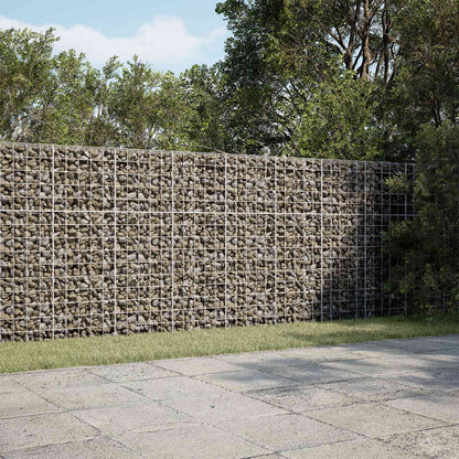 vidaXL Gabion with 5 mm Wire and 10x10 cm Mesh 200x30x150 cm 1