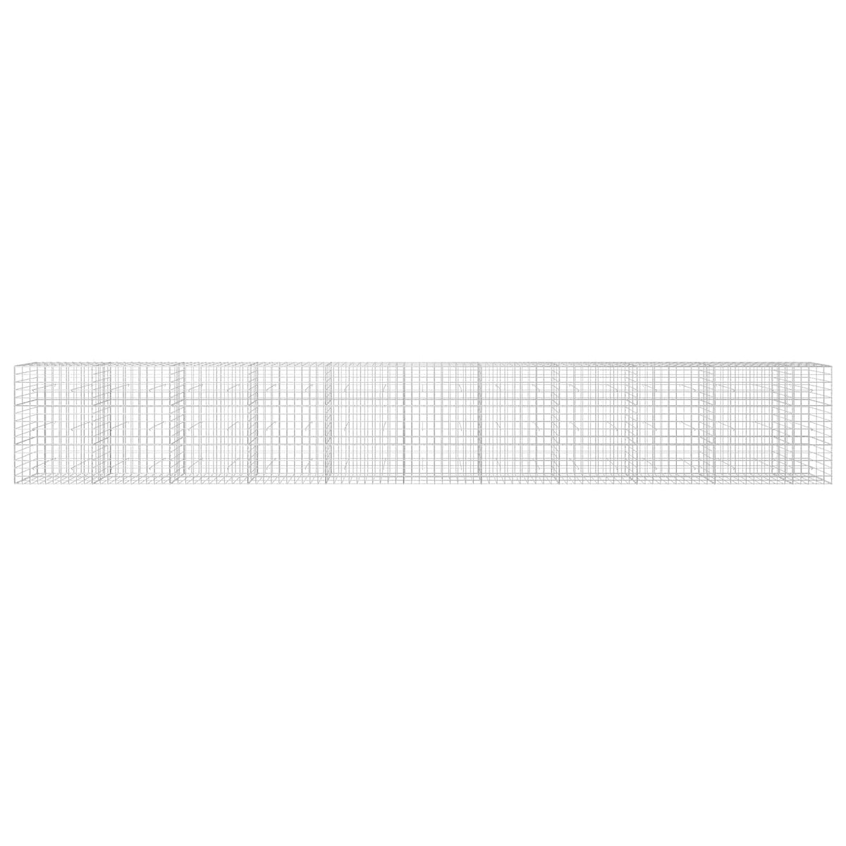 Gabion with 5 mm Wire and 10x10 cm Mesh 1050x30x150 cm 1050 cm