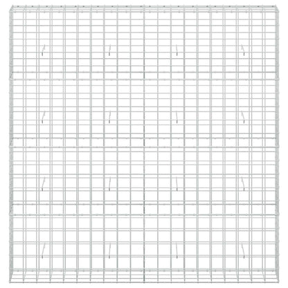 vidaXL Gabion with 5 mm Wire and 10x10 cm Mesh 200x30x200 cm 3