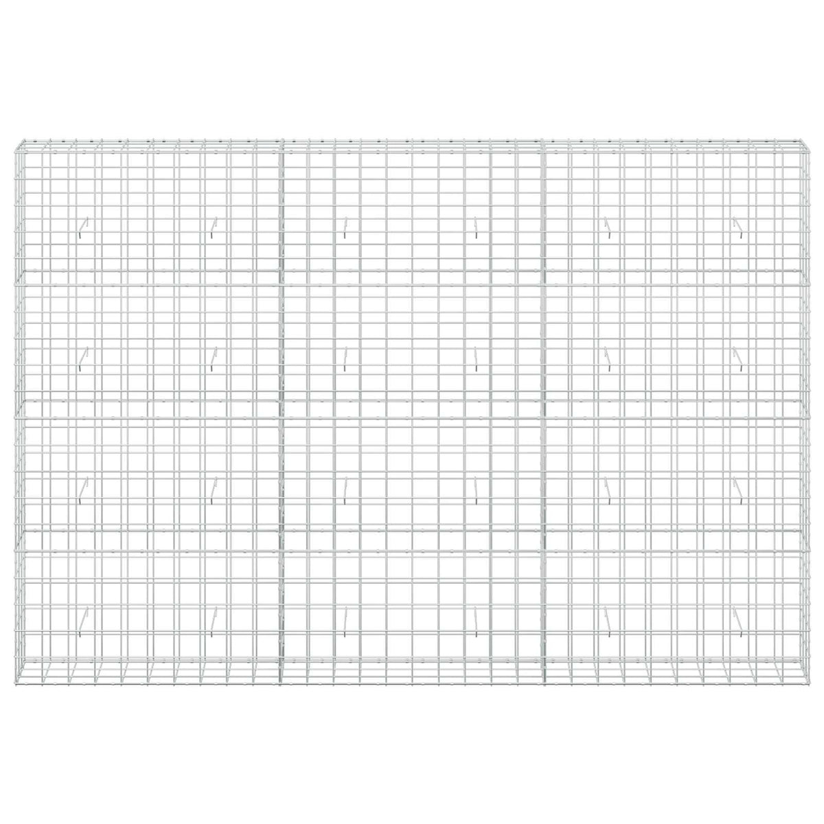 Gabion with 5 mm Wire and 10x10 cm Mesh 50x30x200 cm Height 200 cm Thickness 30 cm 50–1000 cm 300 cm