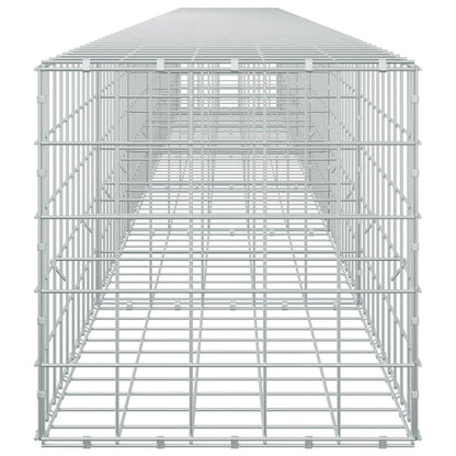 vidaXL Gabion with 5 mm Wire and 10x10 cm Mesh 650x50x50 cm 4