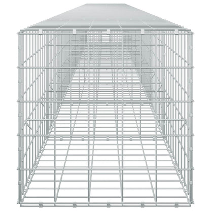 vidaXL Gabion with 5 mm Wire and 10x10 cm Mesh 750x50x50 cm 4