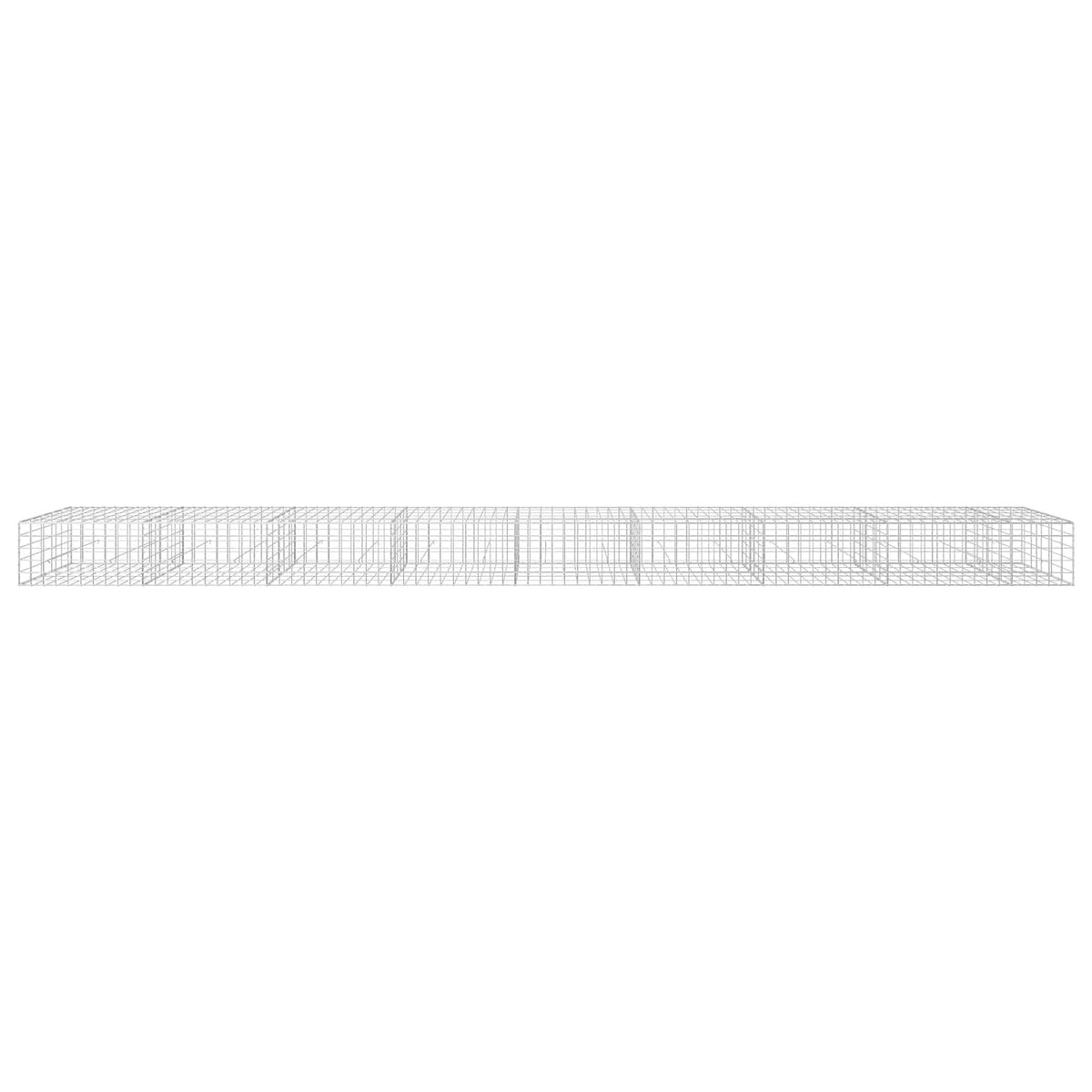 Gabion with 5 mm Wire and 10x10 cm Mesh 50x50x50 cm Height 50 cm Thickness 50 cm 50–1000 cm 850 cm