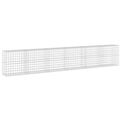 vidaXL Gabion with 5 mm Wire and 10x10 cm Mesh 600x50x100 cm 2