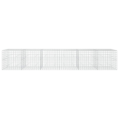 vidaXL Gabion with 5 mm Wire and 10x10 cm Mesh 600x50x100 cm 3