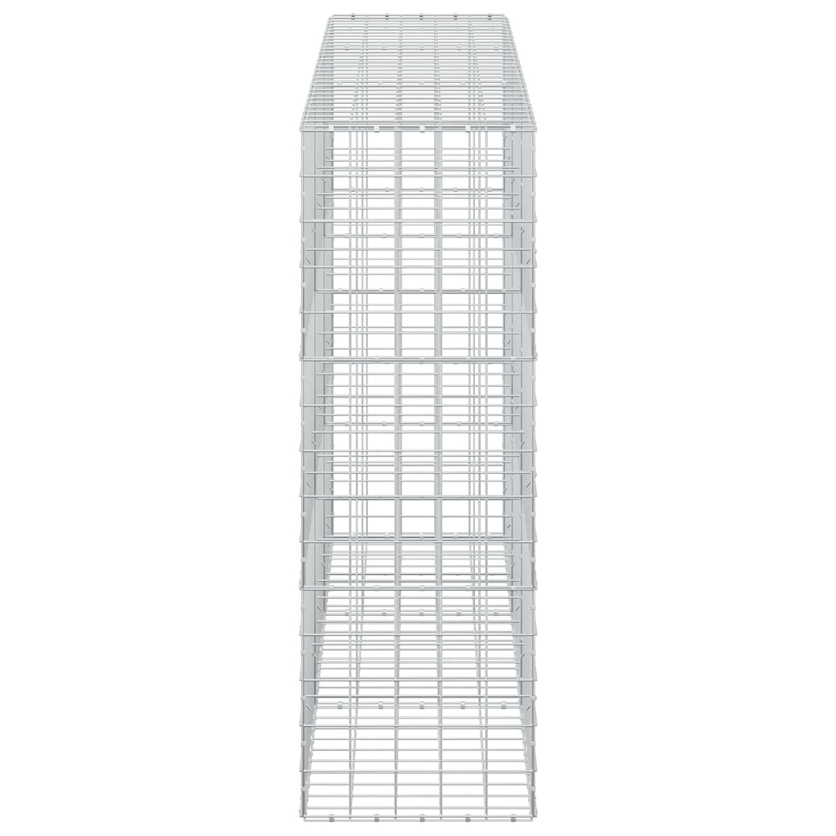 vidaXL Gabion with 5 mm Wire and 10x10 cm Mesh 300x50x150 cm 4