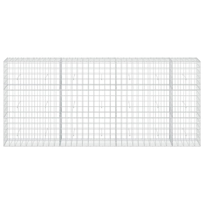 vidaXL Gabion with 5 mm Wire and 10x10 cm Mesh 350x50x150 cm 3
