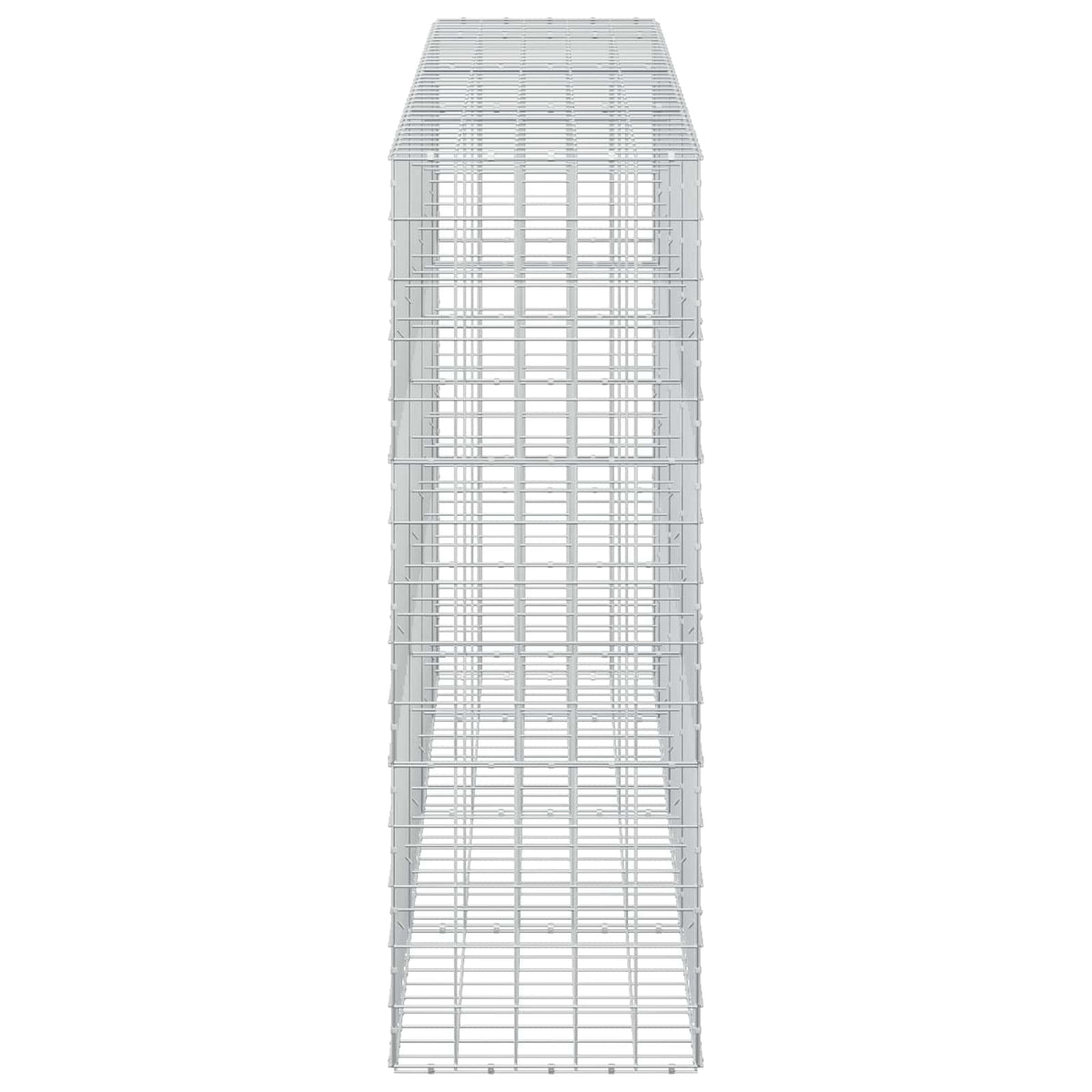 vidaXL Gabion with 5 mm Wire and 10x10 cm Mesh 350x50x150 cm 4