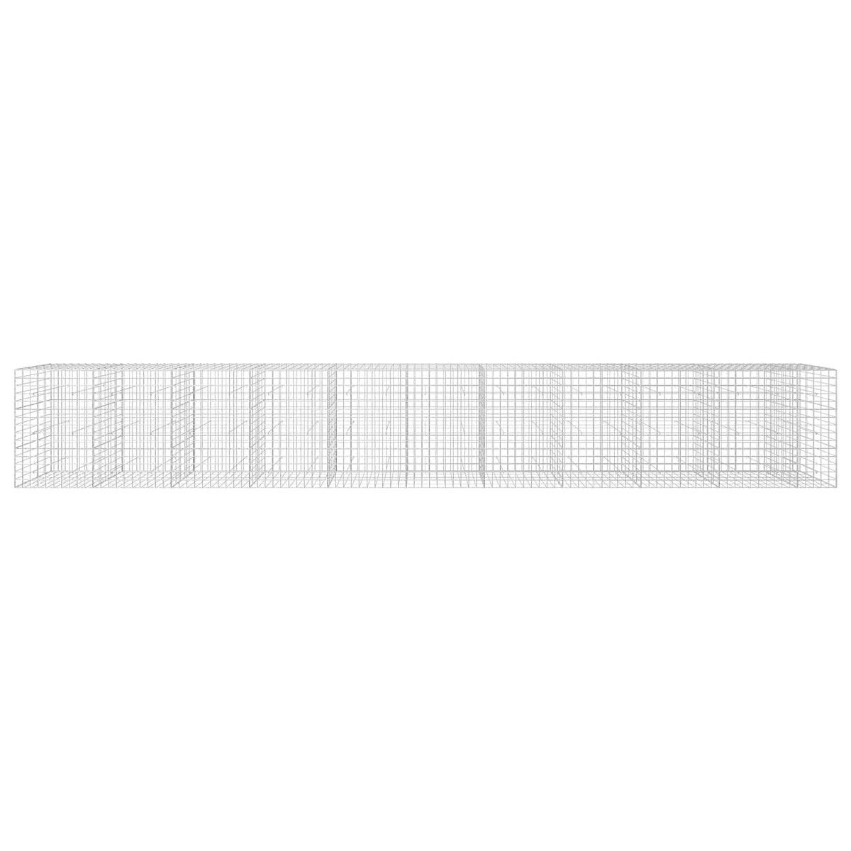 Gabion with 5 mm Wire and 10x10 cm Mesh 1050x50x150 cm 1050 cm