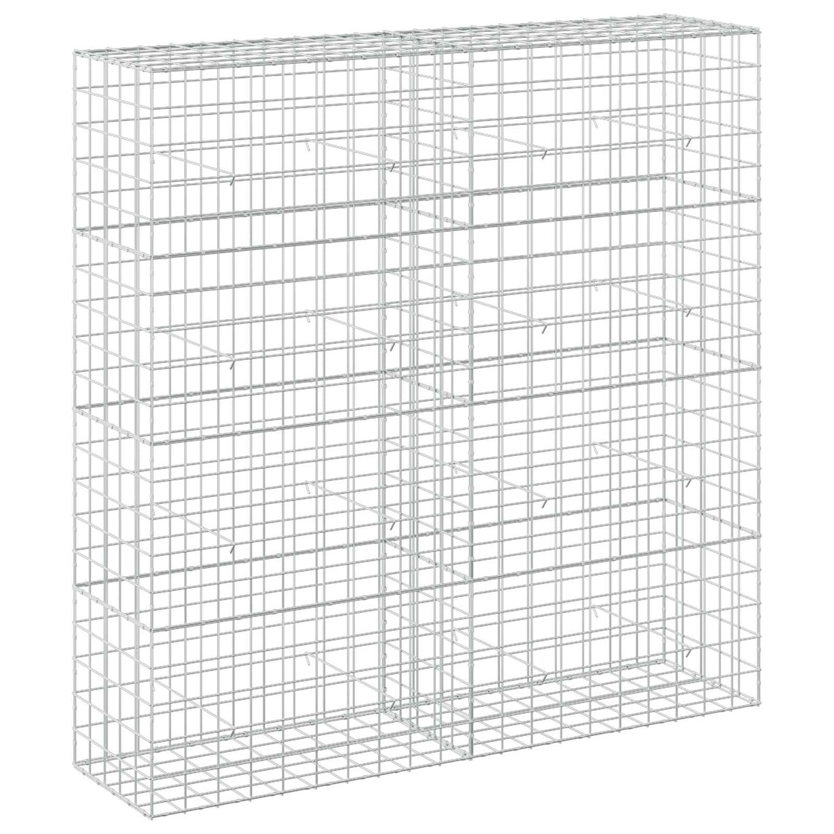 Gabion with 5 mm Wire and 10x10 cm Mesh 50x50x200 cm Height 200 cm Thickness 50 cm 50–1000 cm 200 cm