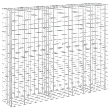 Gabion with 5 mm Wire and 10x10 cm Mesh 50x50x200 cm Height 200 cm Thickness 50 cm 50–1000 cm 250 cm