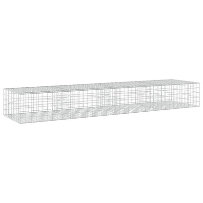 vidaXL Gabion with 5 mm Wire and 10x10 cm Mesh 400x100x50 cm 2