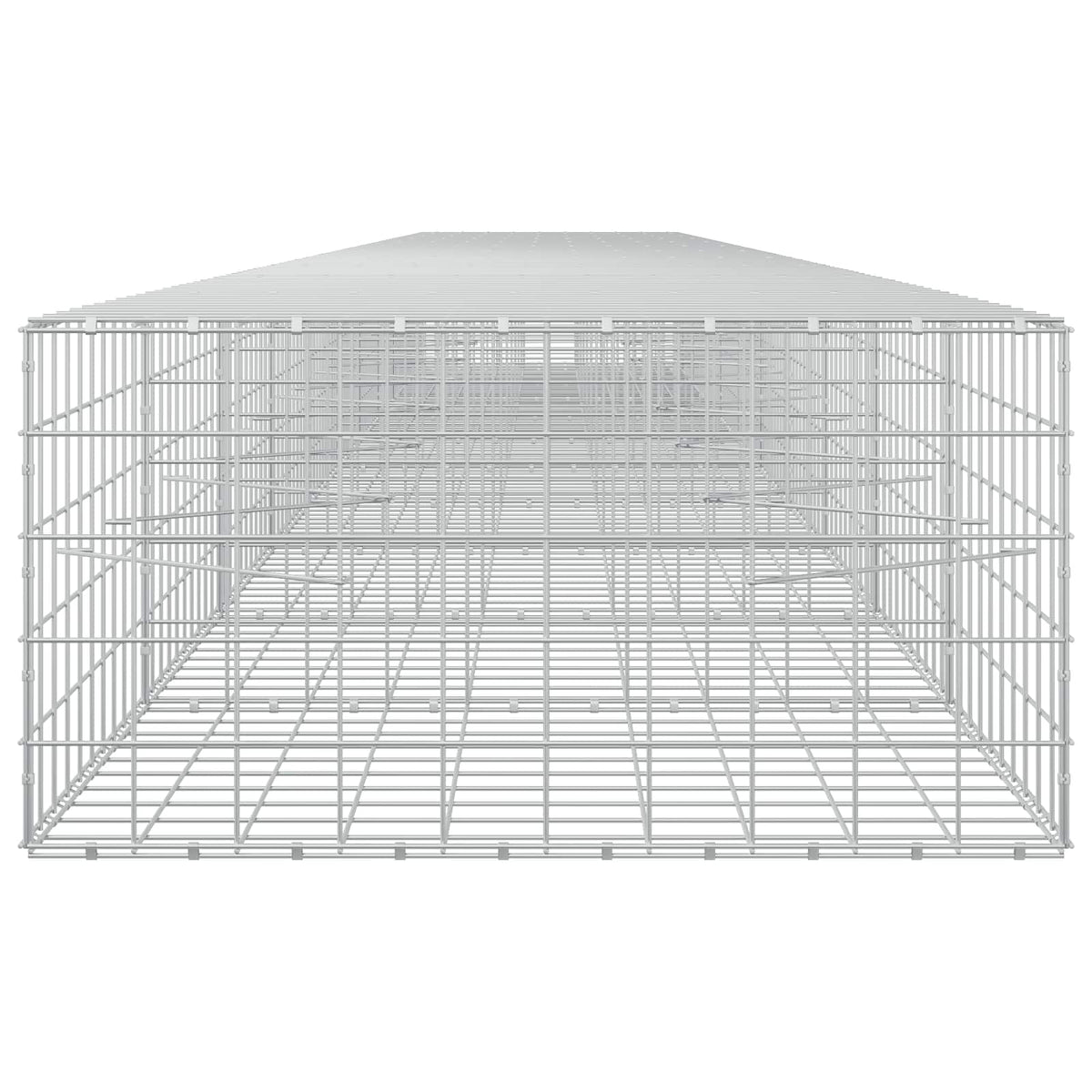 Gabion with 5 mm Wire and 10x10 cm Mesh 1050x100x50 cm 1050 cm