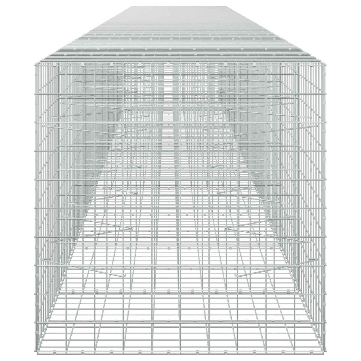 Gabion with 5 mm Wire and 10x10 cm Mesh 1050x100x100 cm 1050 cm