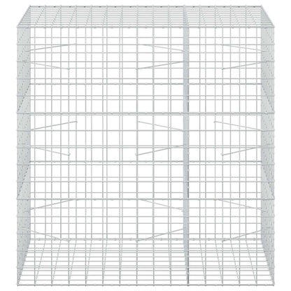 vidaXL Gabion with 5 mm Wire and 10x10 cm Mesh 150x100x150 cm 3