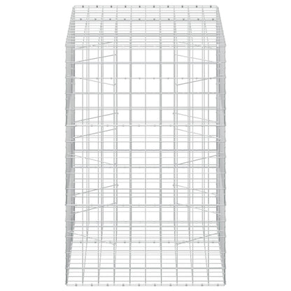 vidaXL Gabion with 5 mm Wire and 10x10 cm Mesh 150x100x150 cm 4