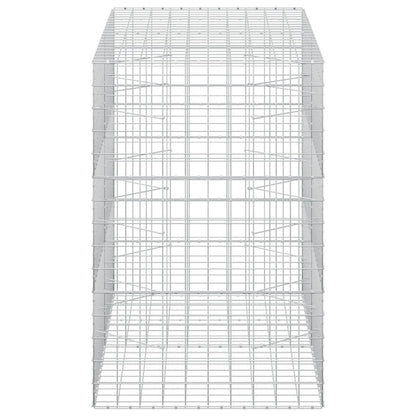vidaXL Gabion with 5 mm Wire and 10x10 cm Mesh 200x100x150 cm 4
