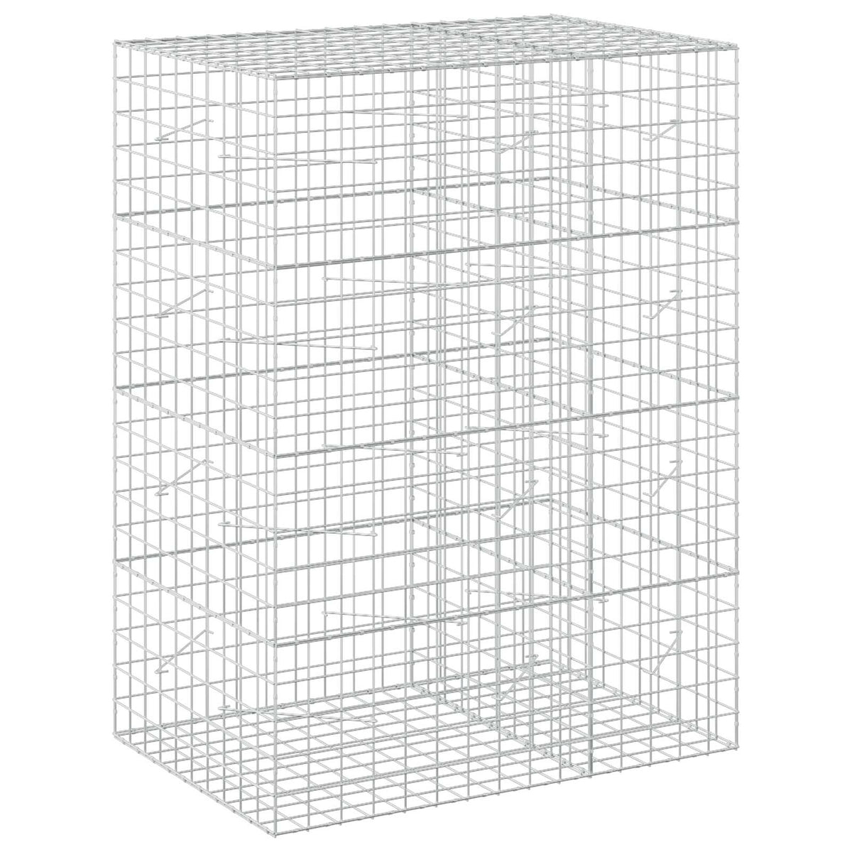 vidaXL Gabion with 5 mm Wire and 10x10 cm Mesh 150x100x200 cm 2