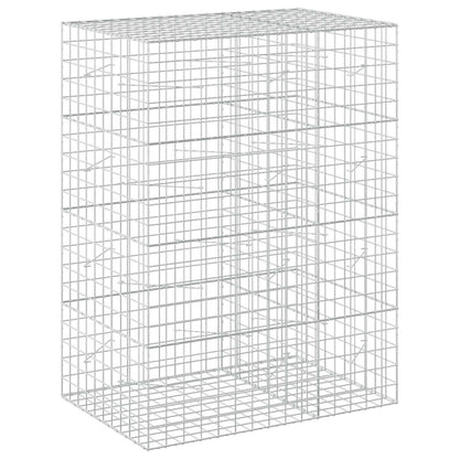 vidaXL Gabion with 5 mm Wire and 10x10 cm Mesh 150x100x200 cm 2