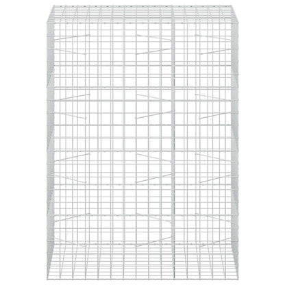 vidaXL Gabion with 5 mm Wire and 10x10 cm Mesh 150x100x200 cm 3