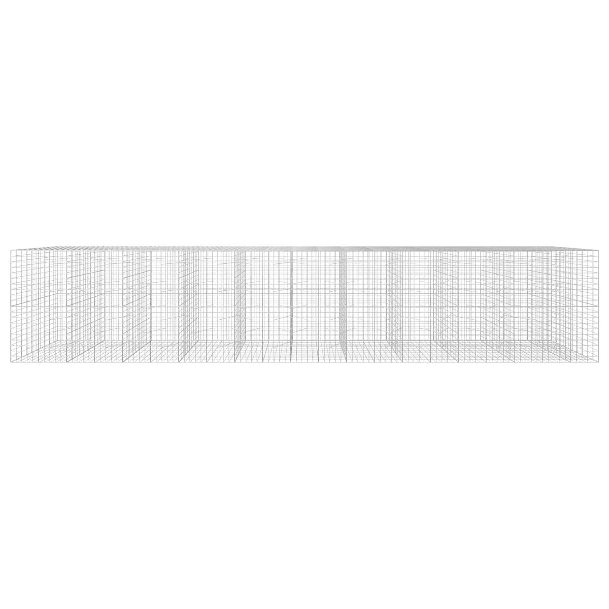 Gabion with 5 mm Wire and 10x10 cm Mesh 1050x100x200 cm 1050 cm