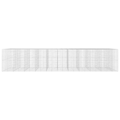 Gabion with 5 mm Wire and 10x10 cm Mesh 1050x100x200 cm 1050 cm