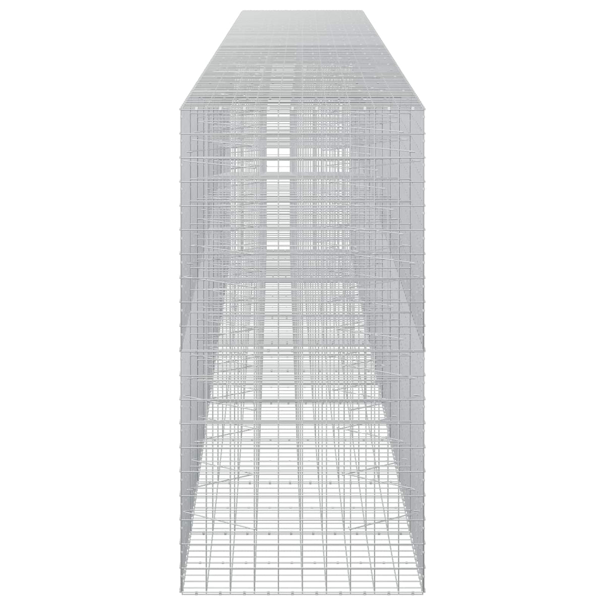 Gabion with 5 mm Wire and 10x10 cm Mesh 1050x100x200 cm 1050 cm