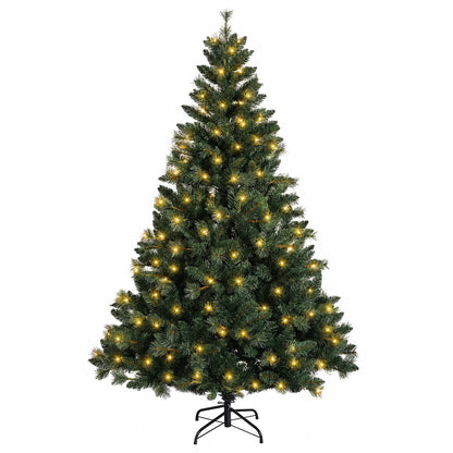 Artificial Christmas Tree Bauble LEDs Green