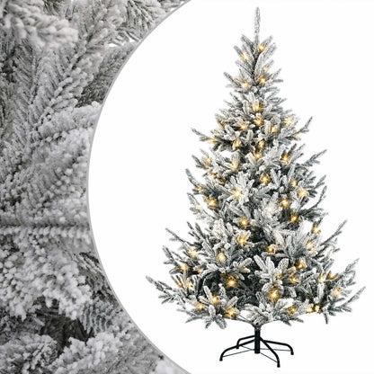 Artificial Christmas Tree Bauble LEDs Green white