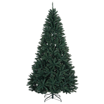 Artificial Christmas Tree with Bauble 240 cm Dark Green Ø 120 x 240 cm with 300 LEDs