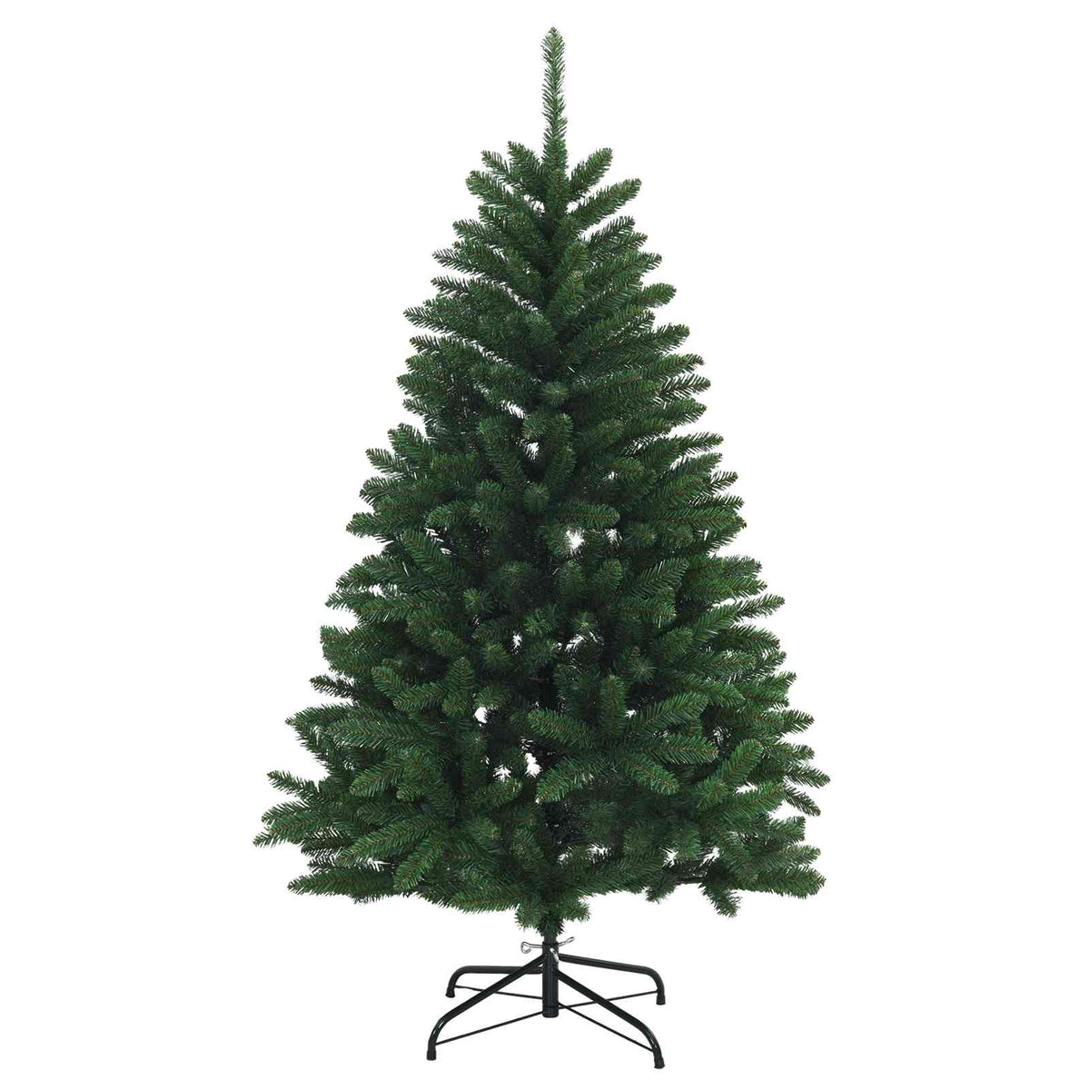 Artificial Christmas Tree Mid-green with Bauble 180 cm 300 LEDs Medium Green Ø 117 x 180 cm with 300 LEDs