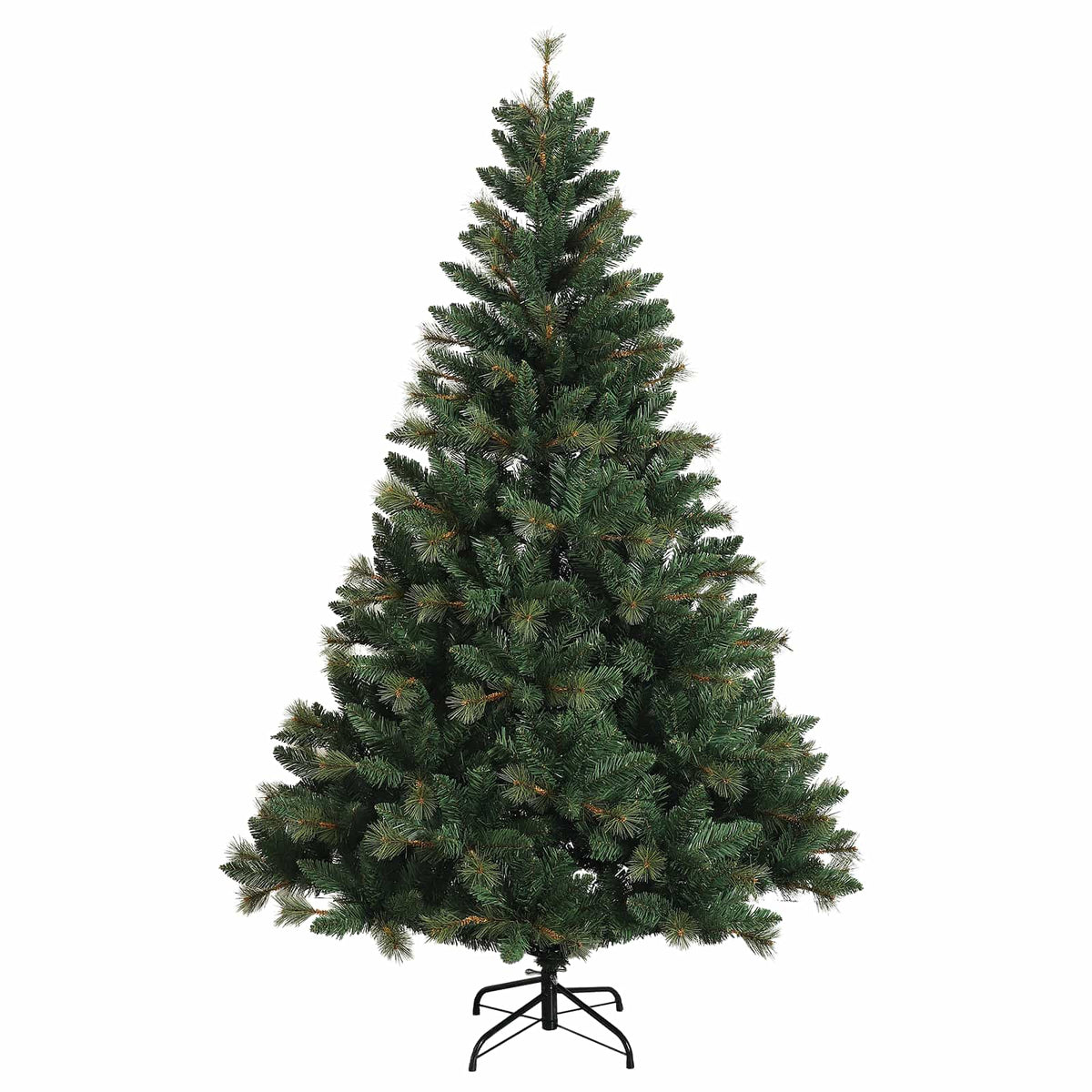 vidaXL Artificial Christmas Tree with Bauble 240 cm 300 LEDs 5