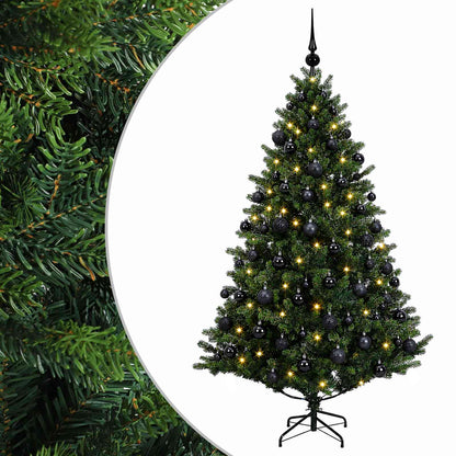vidaXL Artificial Christmas Tree with Bauble 210 cm 300 LEDs 2