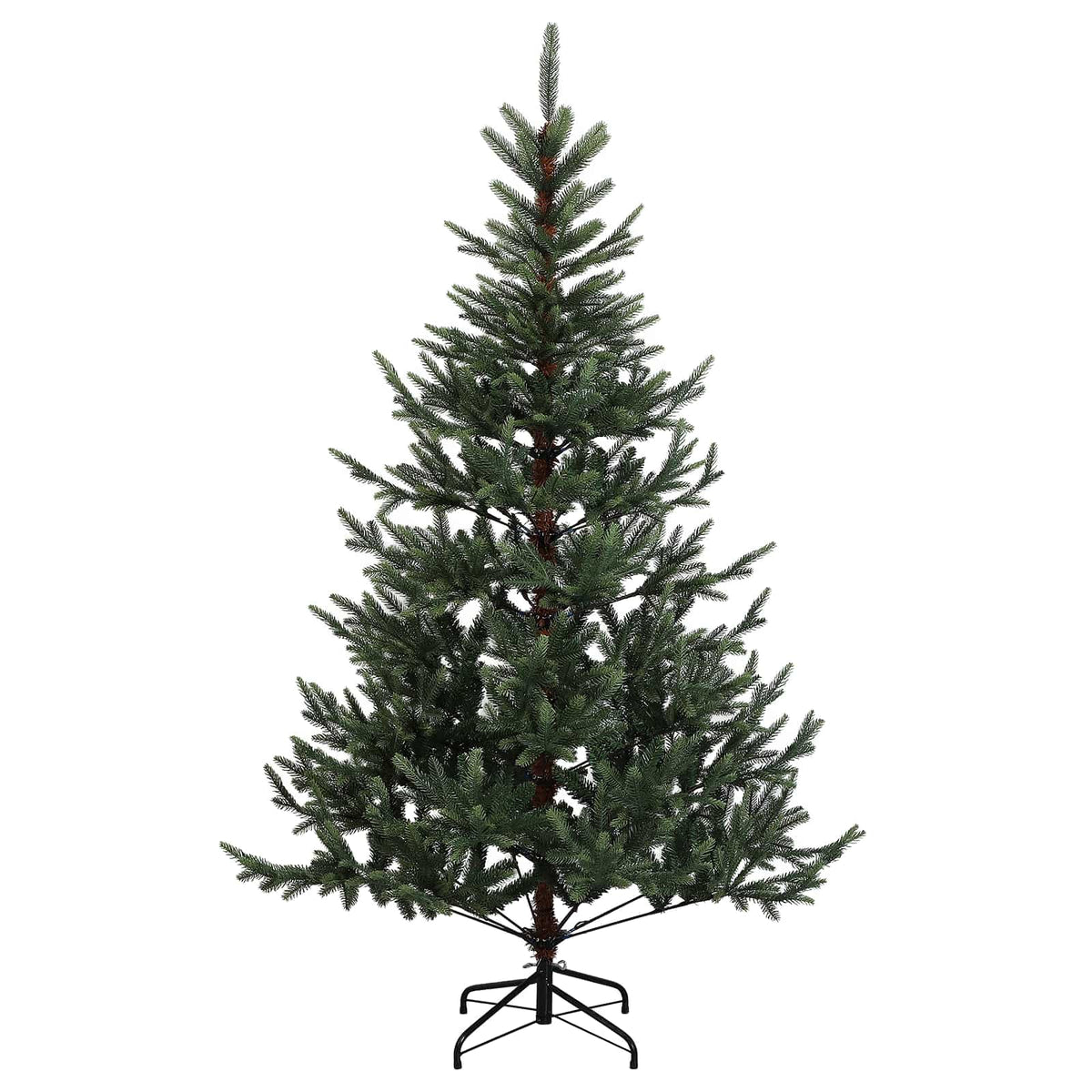 vidaXL Artificial Christmas Tree with Bauble 240 cm 300 LEDs 5