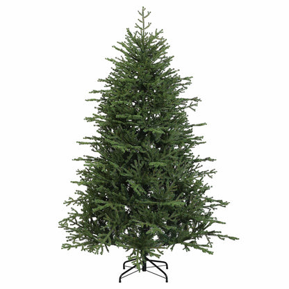 vidaXL Artificial Christmas Tree with Bauble 210 cm 300 LEDs 5