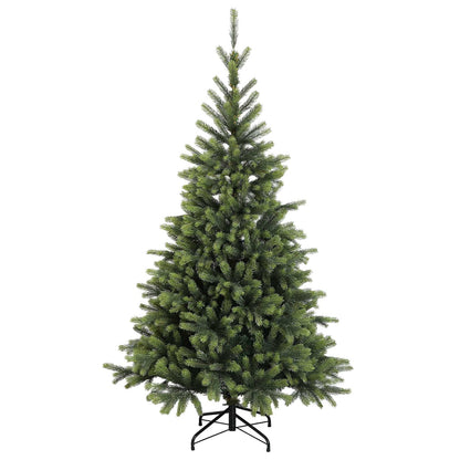 vidaXL Artificial Christmas Tree with Bauble 210 cm 300 LEDs 5