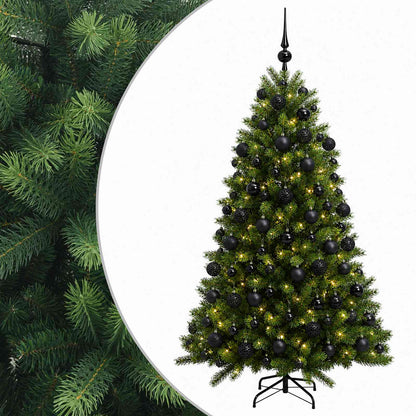 vidaXL Artificial Christmas Tree with Bauble 210 cm 300 LEDs 2