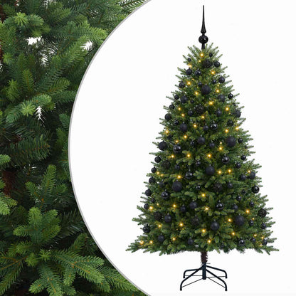 vidaXL Artificial Christmas Tree with Bauble 240 cm 300 LEDs 2