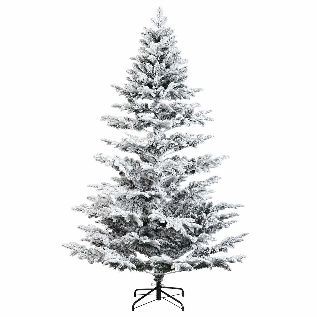 vidaXL Artificial Christmas Tree with Bauble 240 cm 300 LEDs 5