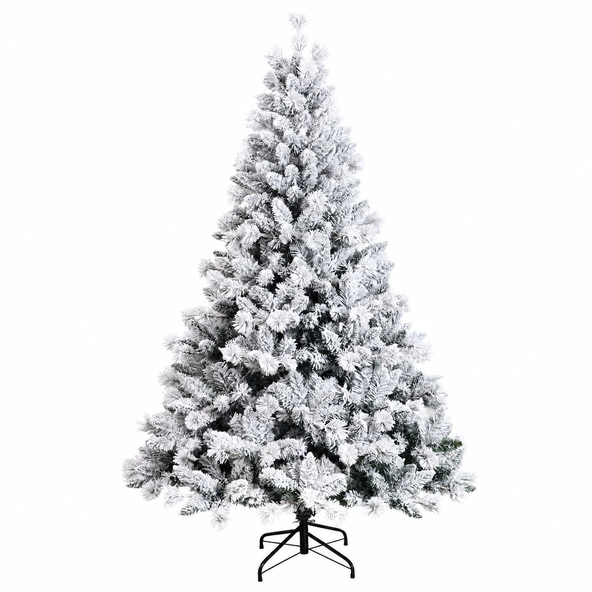 vidaXL Artificial Christmas Tree with Bauble 240 cm 300 LEDs 5