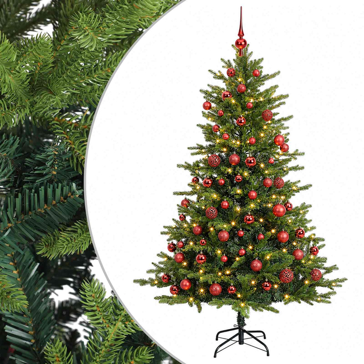 Artificial Christmas Tree Bauble LEDs